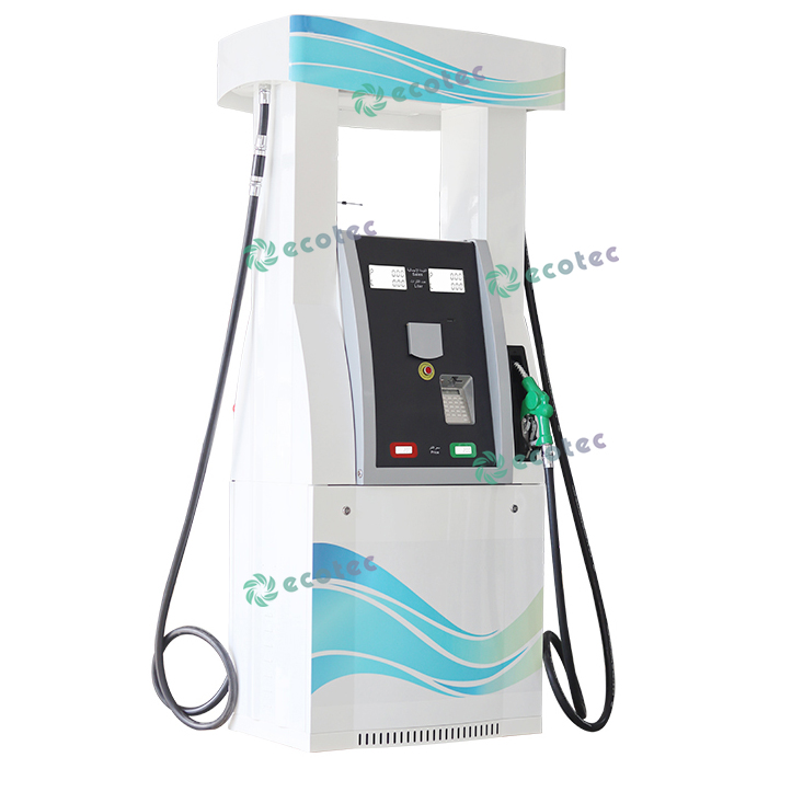 Ecotec Two Nozzle Fuel Dispenser Submersible Pump With ID Card System