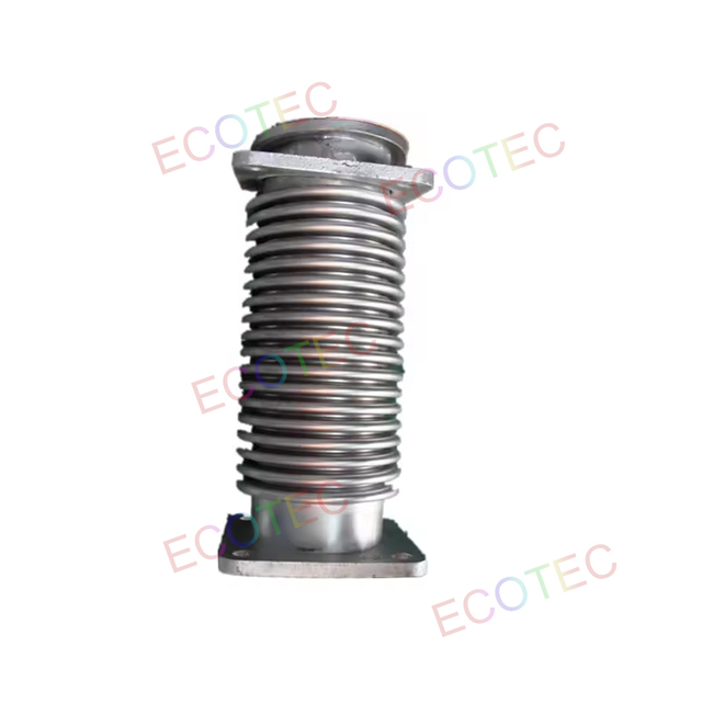 Ecotec Different Length Stainless Steel Flange Flexible Pipe for Petrol Station Fuel Dispenser