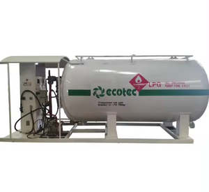 Ecotec 40CBM Lpg Skid Station with LPG Filling Dispenser for Gas Cylinder