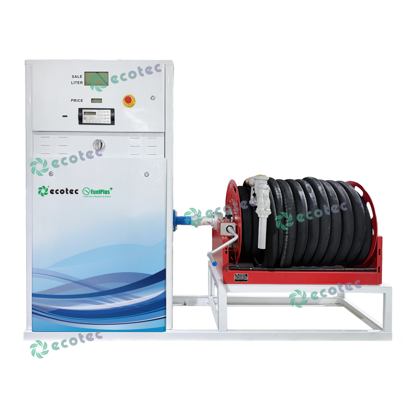 Ecotec Heavy duty 200L/M Dispenser 2inch with hose reel Submersible Fuel Dispenser for Petrol Station