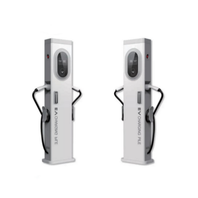 44 kW:n pilaris&auml;hk&ouml;ajoneuvolaturi kaksinkertaisella lataussuuttimella CE-sertifikaatilla julkiseen k&auml;ytt&ouml;&ouml;n