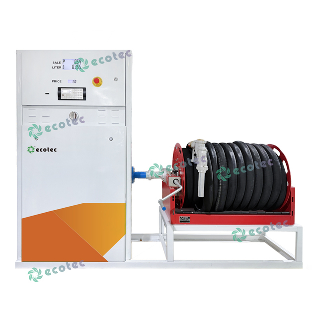 Ecotec Heavy duty 200L/M Dispenser 2inch with hose reel Submersible Fuel Dispenser for Petrol Station