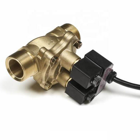 EcoTec Ubora wa hali ya juu wa valve ya msingi wa lpg solenoid na nyuzi mbili za kiume za upande kwa disenser ya gesi