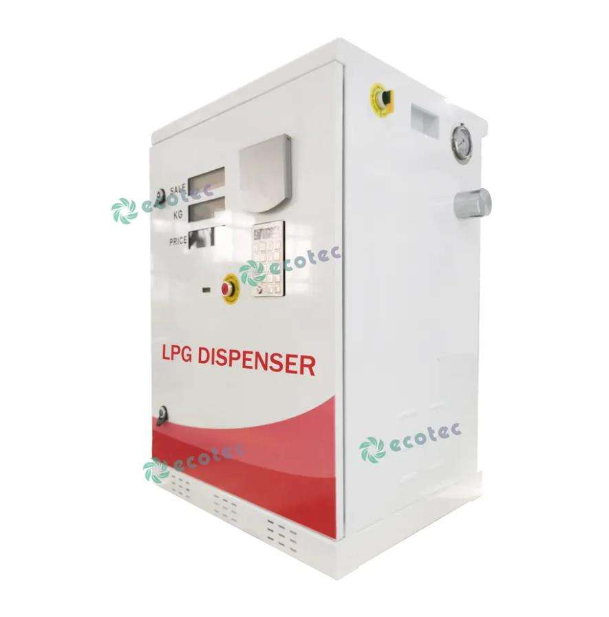 Ecotec Mobile LPG Dispenser Small Gas Dispenser for Gas Station