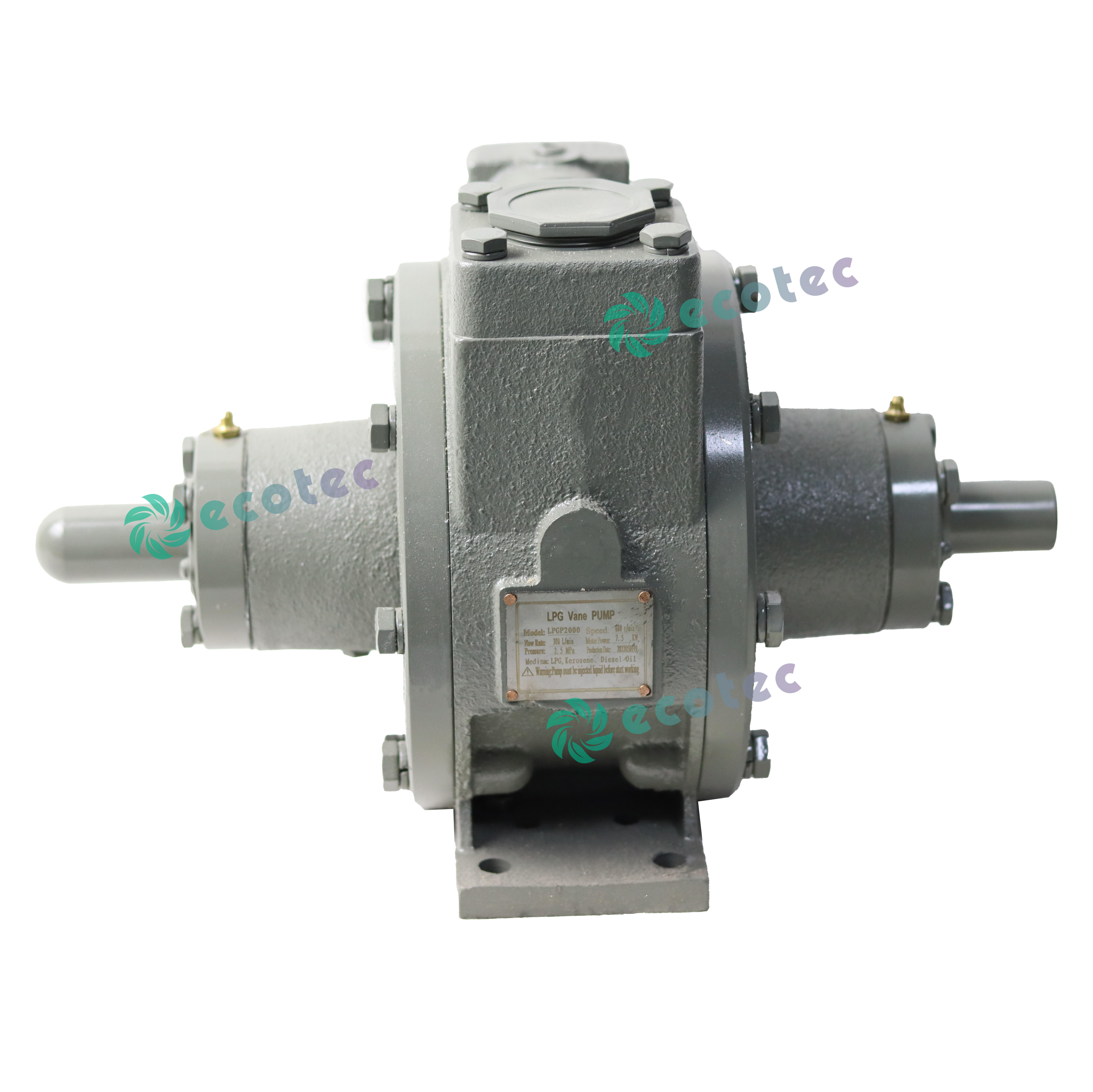 2 inch Liquefied Petroleum Gas Pump LYB-2000 2" 50mm LPG Pump Positive Displacement Vane Pump