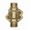 EcoTec Ubora wa hali ya juu wa valve ya msingi wa lpg solenoid na nyuzi mbili za kiume za upande kwa disenser ya gesi