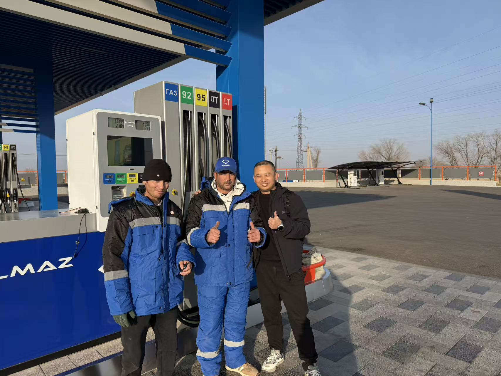SERVICE FOR ECOTEC FUEL DISPENSER IN TAJIKISTAN WORKING WITH GASKIT