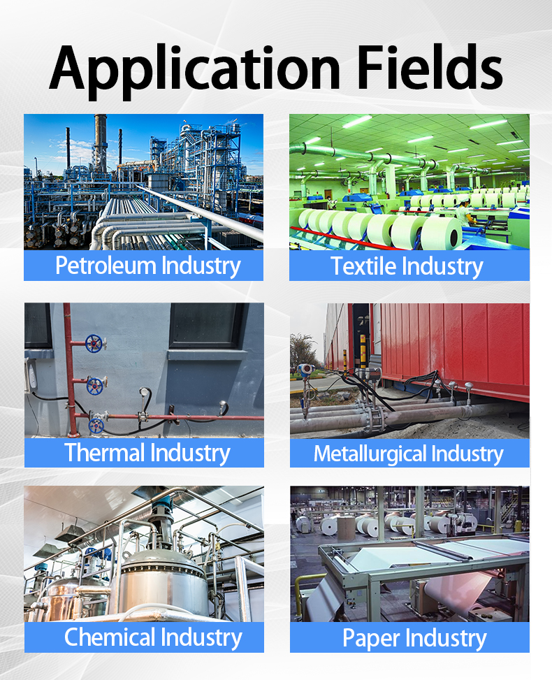 Vortex Flow Meter With Flange Gas Metering Measurement for Steam, Gases and Low-viscosity Liquids