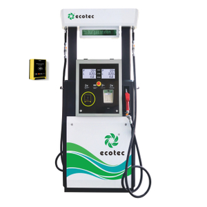 Ecotec Double Nozzles Smart FMS Bank Card Fuel Dispenser with POS Machine