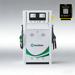 Ecotec Aluminium Double Nozzles Self Service Fuel Dispenser with Nayax POS 45LPM 220V UL/ATEX Certified