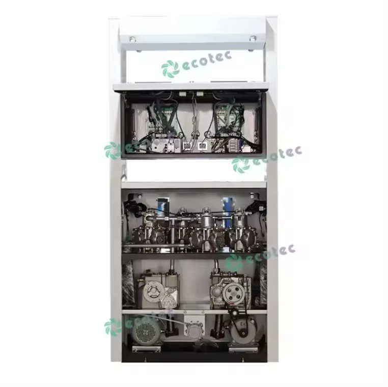 Ecotec өөрчлөгдсөн бензин шатахууны түлшний шахалт нь DED STACK ET12 Шатахуун түгээх станцыг LED гэрэлтэй