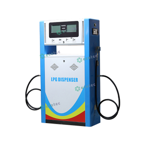 Blue Column And White Body Compact LPG Dispenser for LPG Vehicles