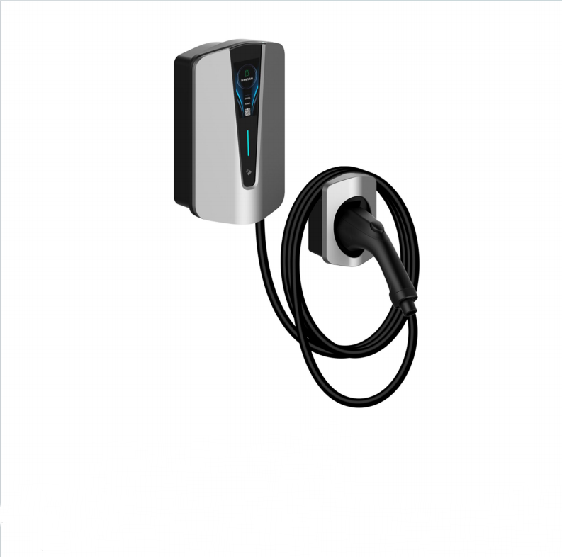 22kW Wall Mounted AC Charger with 4.3 inch LCD Display and OCPP1.6 Protocol