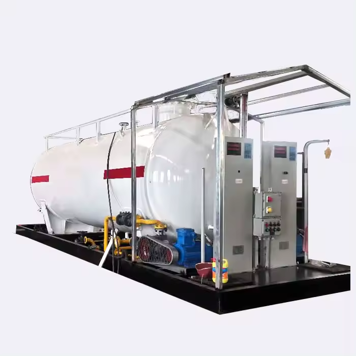 Ecotec Mini Hpa Fill Station Skid Lng Filling Station with Liquefaction Module Price