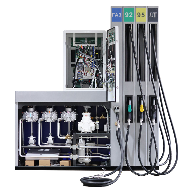 Ecotec 10 Nozzle Fuel Dispenser Gas Dispenser Working with Fuelplus System for Gas Station
