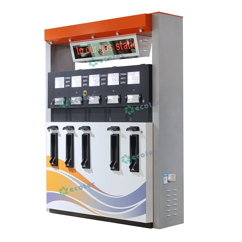 Ecotec 10 Nozzle Fuel Dispenser Petrol Pump Fuel Pump for Gas Station