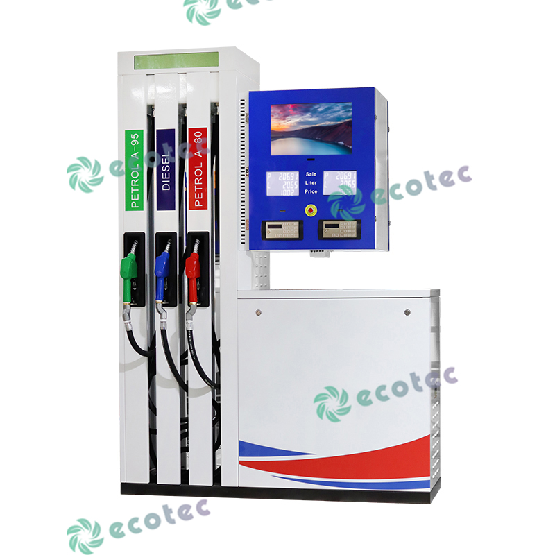 F Serial Fuel Dispenser Equipped with A Built-in Television