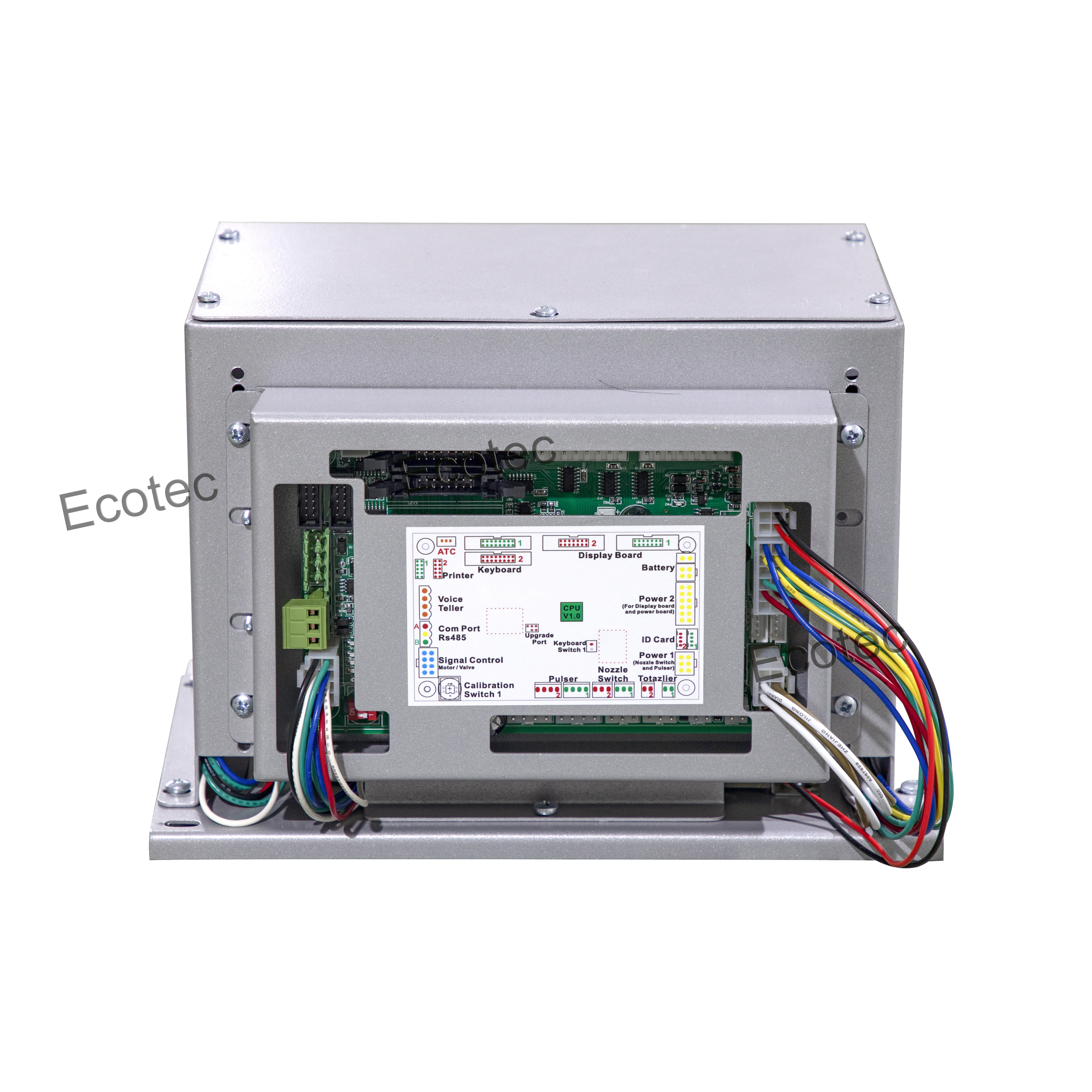 Ecotec Single Nozzle Fuel Dispenser Controller Electronic controller for Gas Station