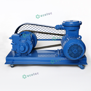 2.5 Inch Rotary Vane Pump with Motor Used for Discharging Skid