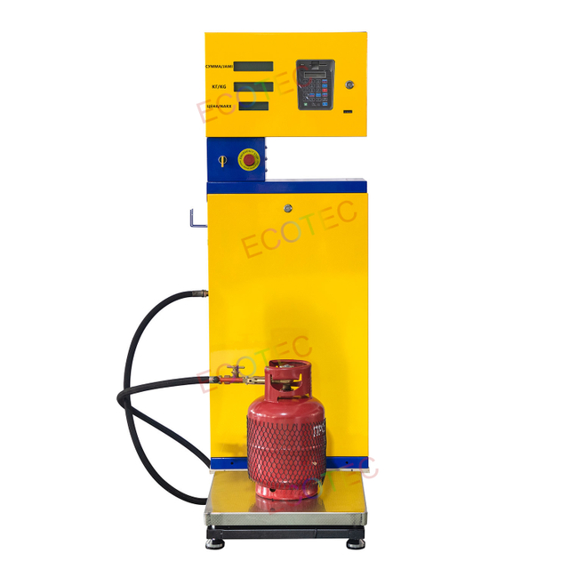 Ecotec LPG Filling Scale Gas Cylinder Filling Weight Scale For LPG Station