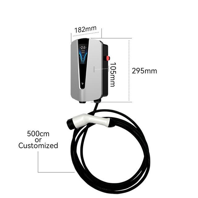 32A 7KW European Standard Plug Type2 AC Charging Cable Energy Vehicle EV Charger Electric Car 400V