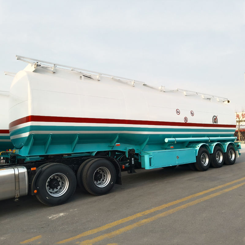 CIMC China 40000 42000 45000 60000 Liters Water Oil Fuel Tank Tanker Semi Trailers For Sale With Low Price