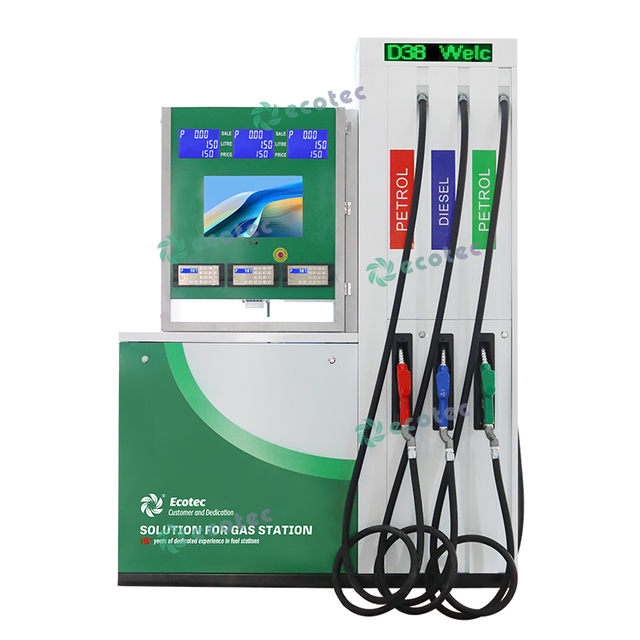 Ecotec Tatsuno Type Fuel Dispenser with 6-Nozzles for Petrol Service Equipment-FE366