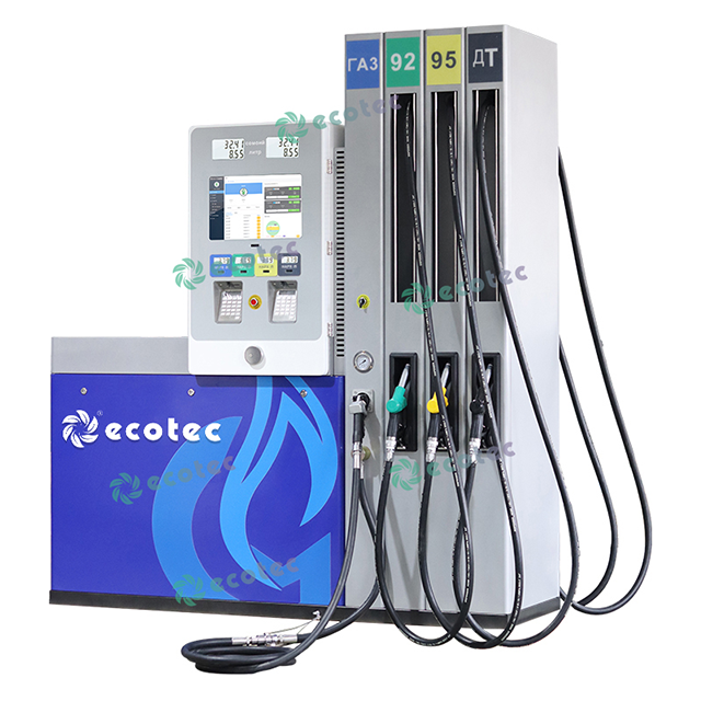 Cotec Petrol Service Equipment Fuel Pump Fuel Dispenser with Tatsuno Flow Mete