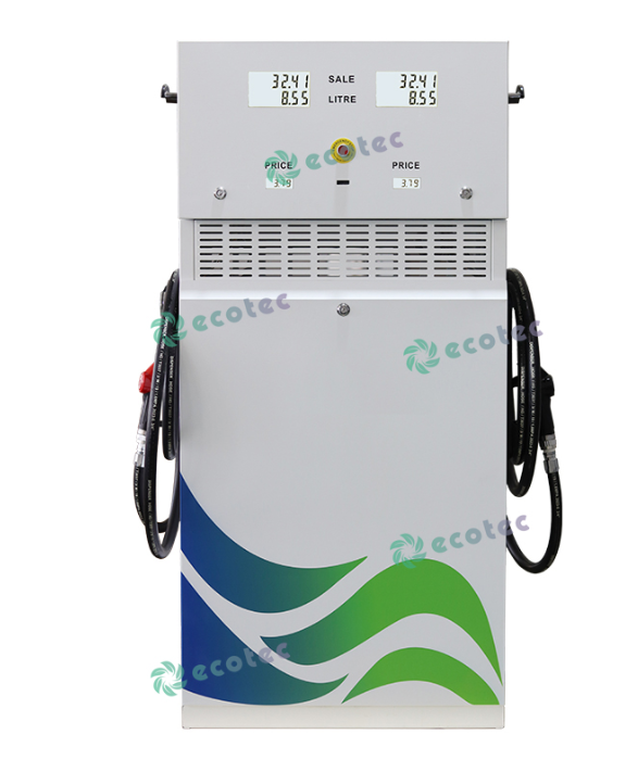 Ecotec XP224 LCD Display Fuel Dispenser with Customizable Single & Double Nozzles, Supports Up to 8 Nozzles - Available for Sale