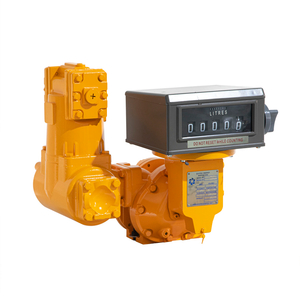 High Accuracy LC Series Meter Mechanical Positive Displacement Flow Meter For Gas Station