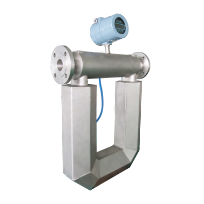 L-CNG Split Liquid Mass Flowmeter Based on The Coriolis Force Principle with Electronic Meter And Digital Display