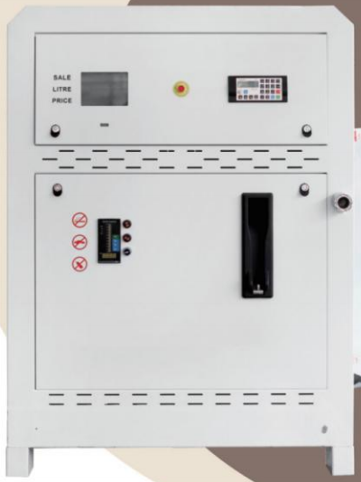 Mobile Mini Intelligent Gas Dispenser Portable Gasoline Station 6000L Single Nozzle for Sale