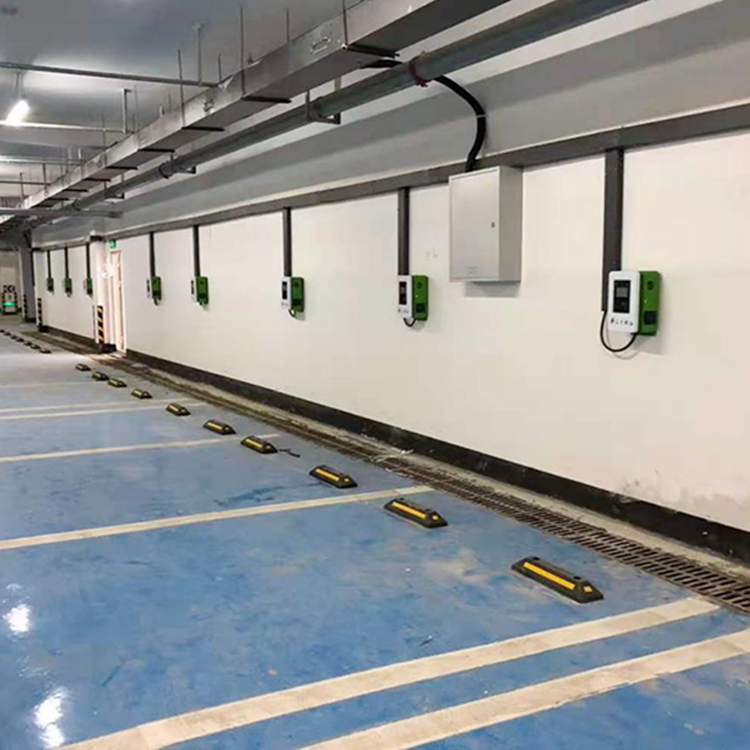 44kW Pillar Electric Vehicle Charger with Double Charging Nozzle with CE Certificate for Public Use