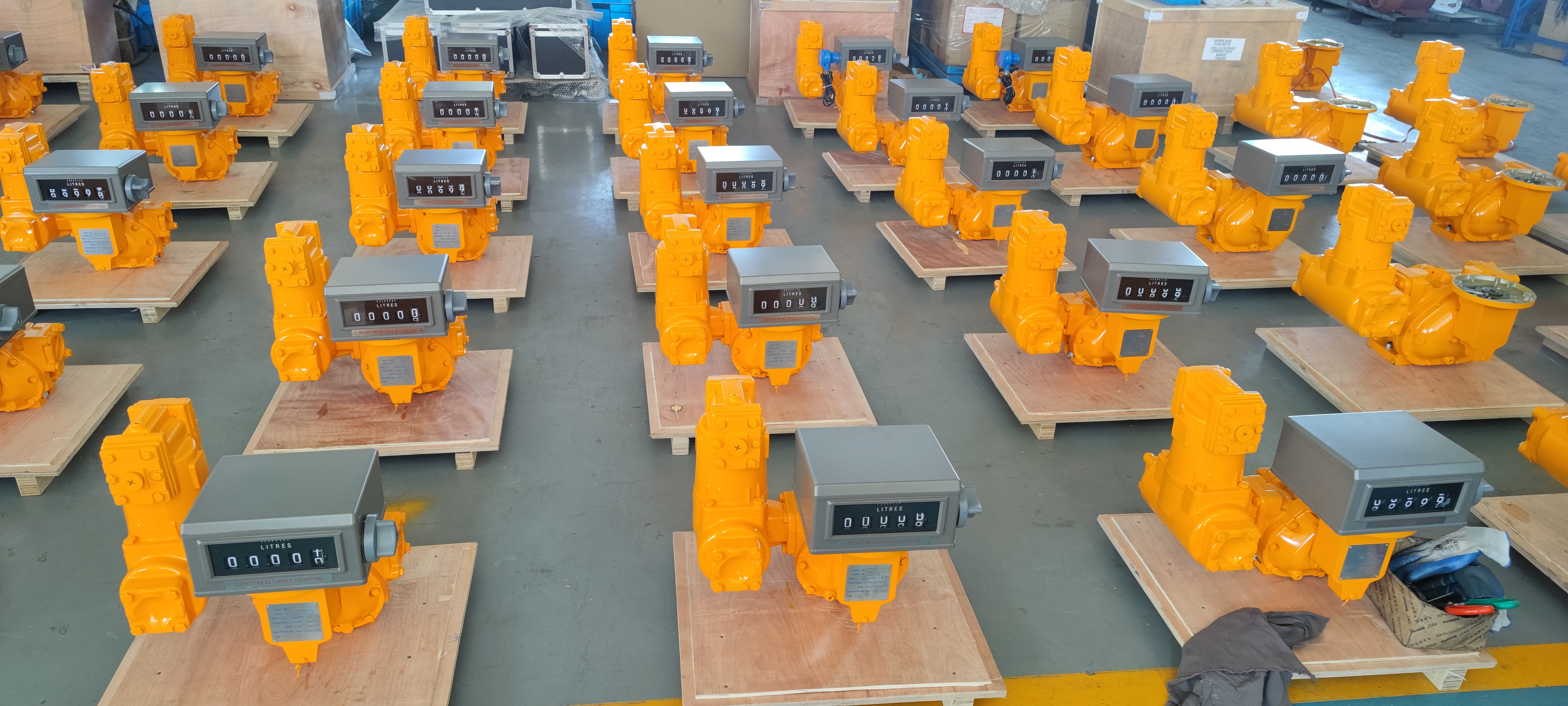 Ecotec High Quality LC Meter Big Flow Meter for Gas Station