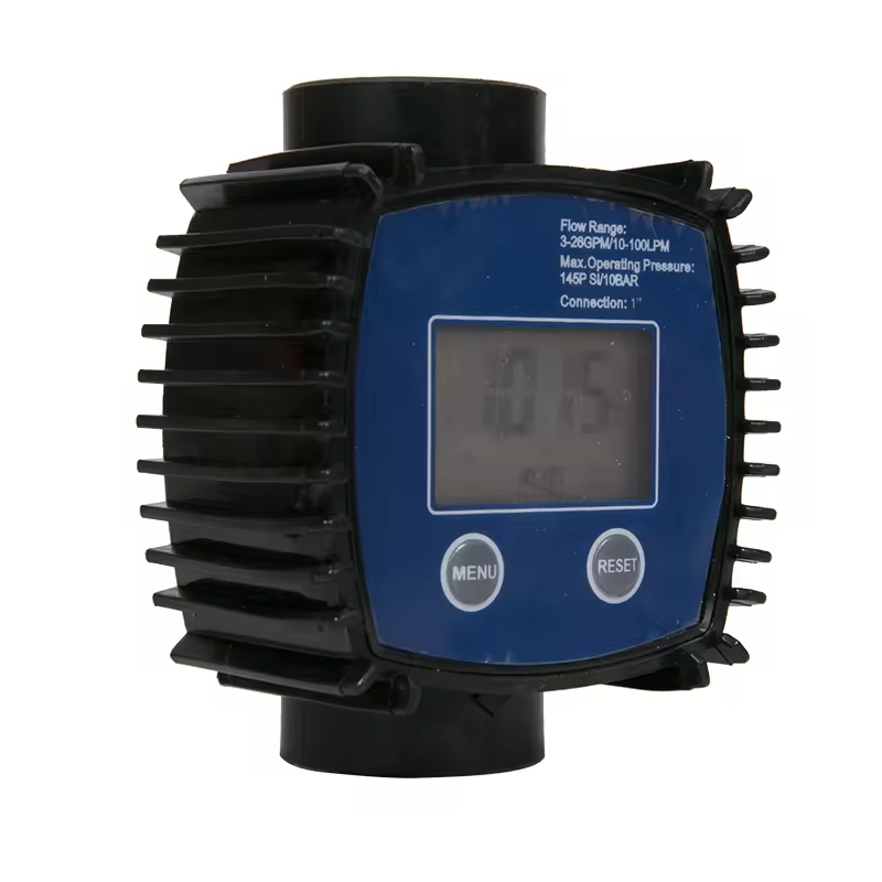 Ecotec High Precision Digital Diesel Fuel Electronic Flow Meter K24 Adblue Flow Meter Female for Adblue Dispenser