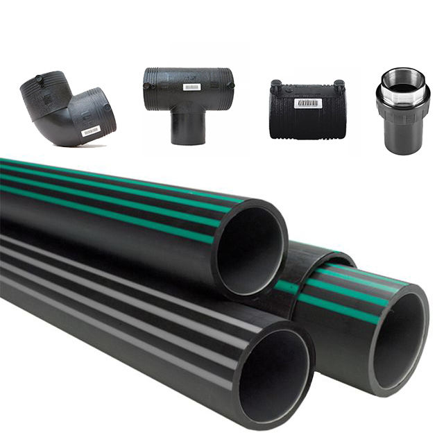Fuel station underground pvc pipe fittings hdpe double wall corrugate pipes upp pipe