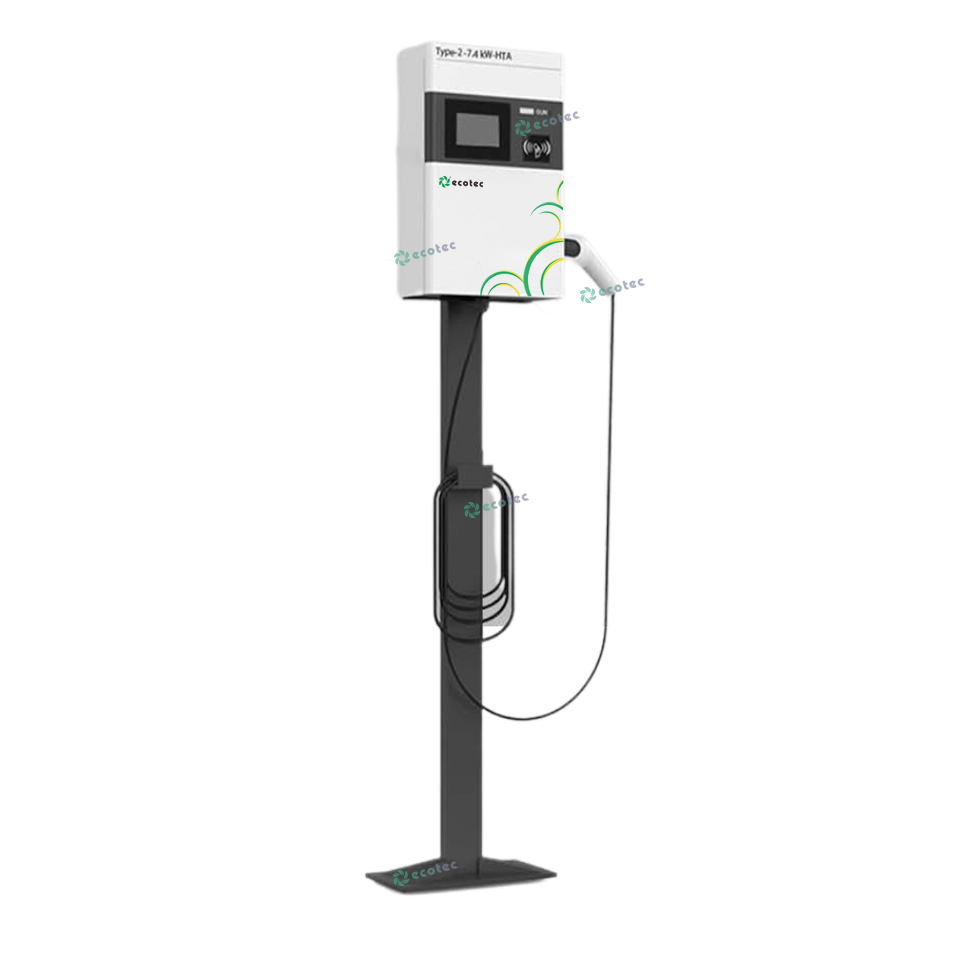 Ecotec DC EV Charger 60 Kw AC Simultaneous Charging EV Charger for Gas Station