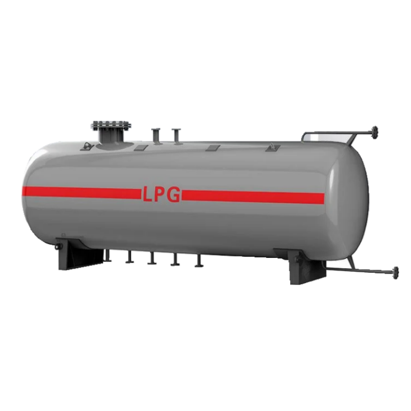 20 Ton 40 Cubic Meters LPG Storage Tank Liquefied Petroleum Gas Tank LPG Station