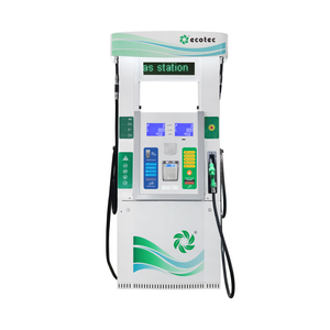 Ecotec Fuel Dispenser With Cash Coin Machine Two Nozzles Petrol Station Fuel Vending Machine Gas Dispenser