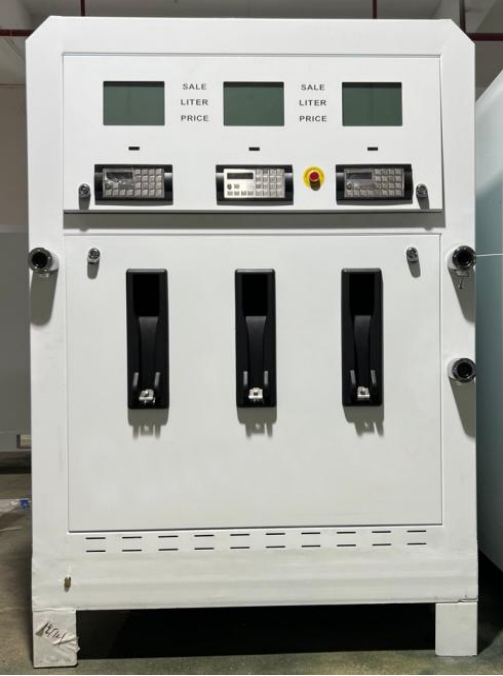 Mobile Mini Intelligent Gas Dispenser Portable Gasoline Station 6000L Three Nozzle for Sale