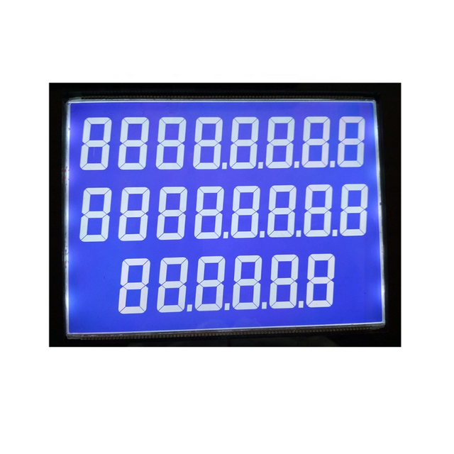 Three-in-One Blue Background White Font Fuel Dispenser Display 886 of Fuel Dispenser Electric Controller for Gas Station
