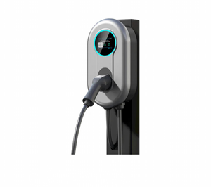 AC 230V 11kW Electric Vehicle Charger with Column and 5 Meter Cable