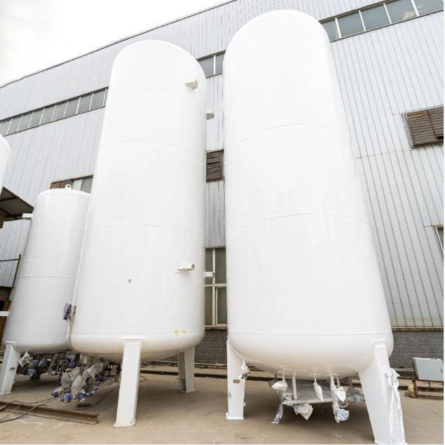 Ecotec 80m³ LNG Tank Cryogenic Liquid Natural Gas Storage Tanks