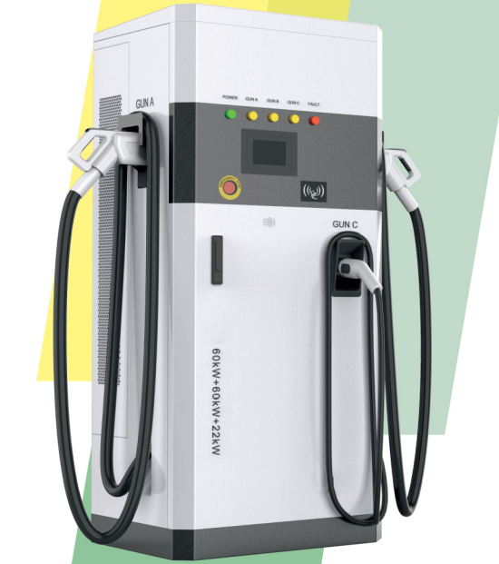 Ecotec Gas Service equipment 120 Kw DC EV Charger AC Simultaneous Charging 