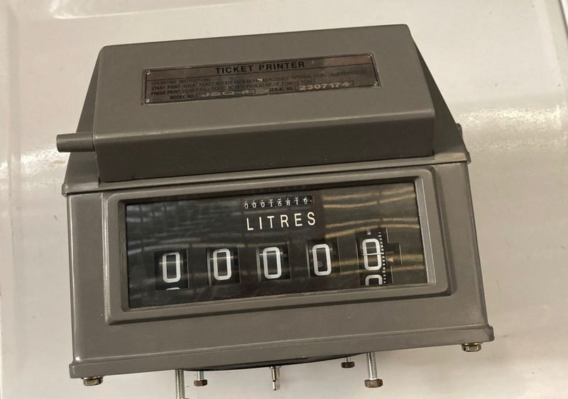 ECOTEC JSQ-4 Flödesmätare Counter Register Elektronisk flödesmätare Counter Flow Meter Counter Register