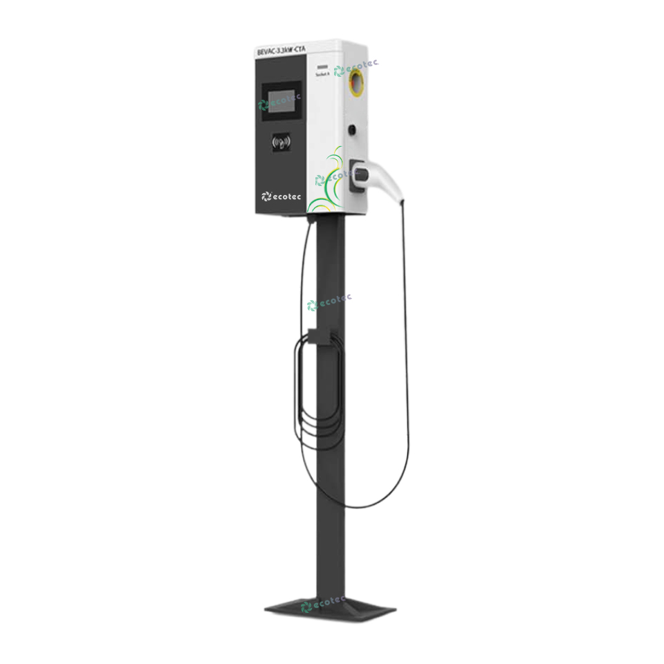 Ecotec DC EV Charger 60 Kw AC Simultaneous Charging EV Charger for Gas Station