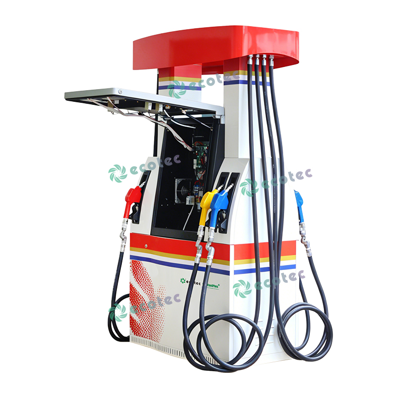 Gas Station Ecotec Six-nozzle Fuel Dispenser, High-quality Fuel Pump with touch screen system -HG366